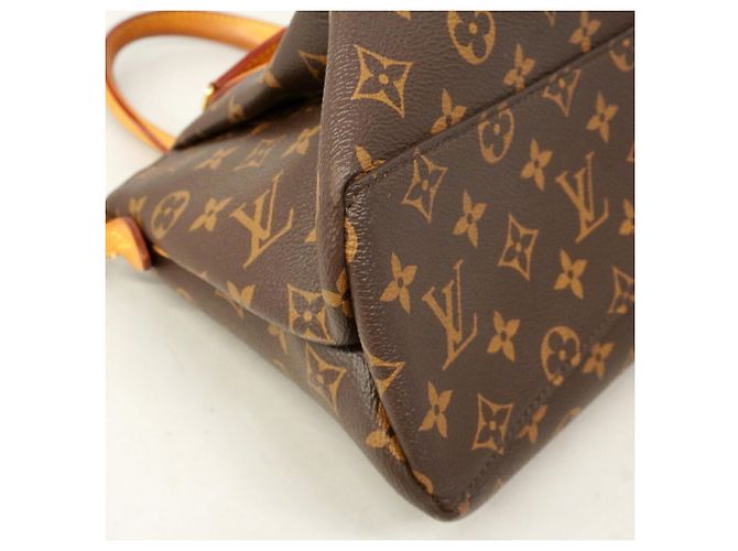 Borsa Louis Vuitton Monogram Rivoli PM Marrone - vista 6