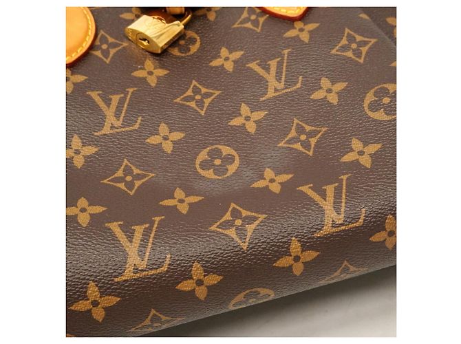 Borsa Louis Vuitton Monogram Rivoli PM Marrone - vista 9