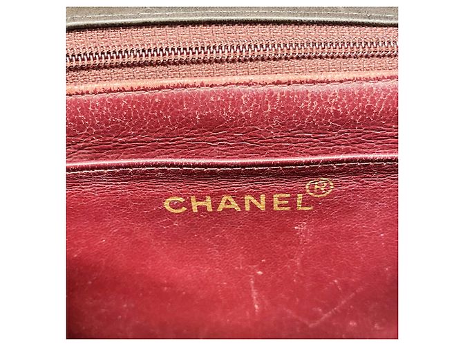Bolso de hombro Chanel de piel de cordero negra Negro - vista 5