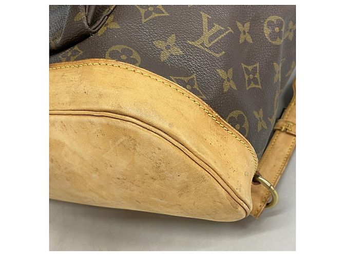 Zaino Louis Vuitton Monogram Montsouris GM Marrone - vista 6