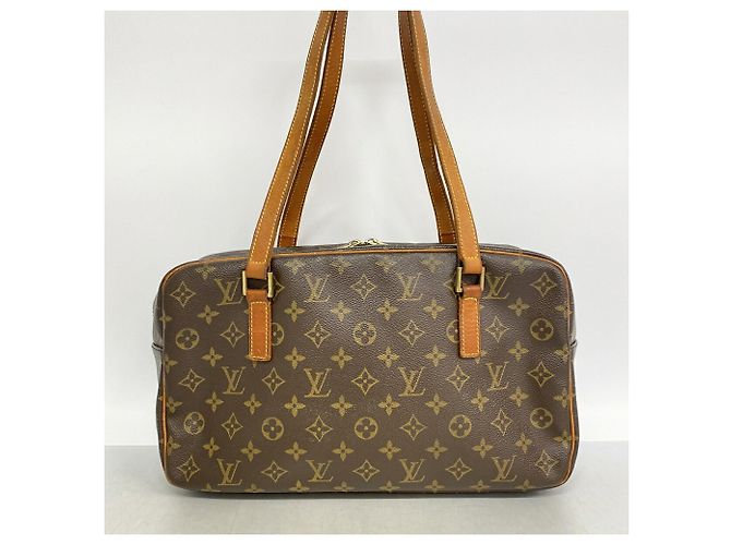Borsa a tracolla Louis Vuitton Monogram Cite GM Marrone - vista 12