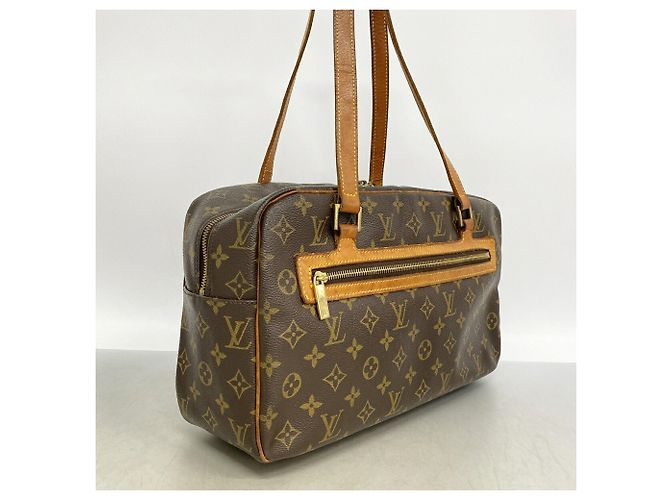 Borsa a tracolla Louis Vuitton Monogram Cite GM Marrone - vista 2
