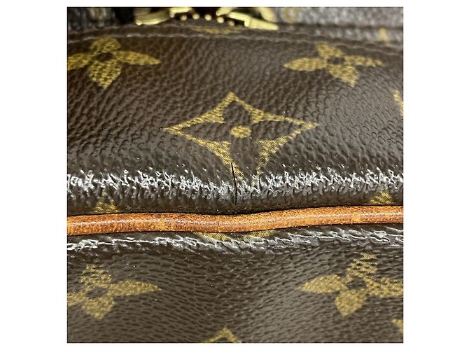 Borsa a tracolla Louis Vuitton Monogram Cite GM Marrone - vista 6