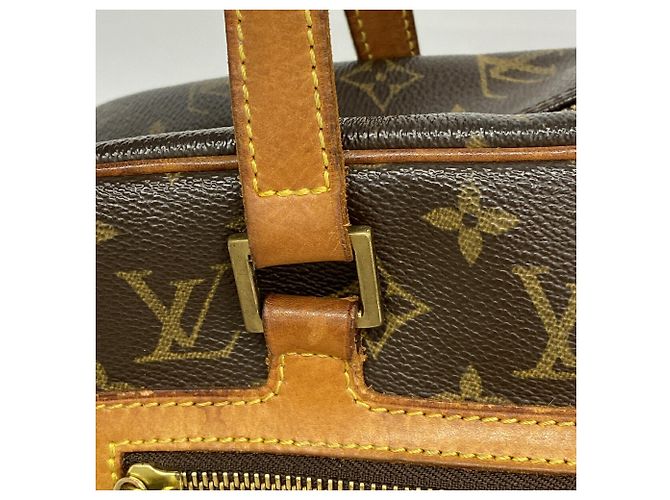 Borsa a tracolla Louis Vuitton Monogram Cite GM Marrone - vista 8