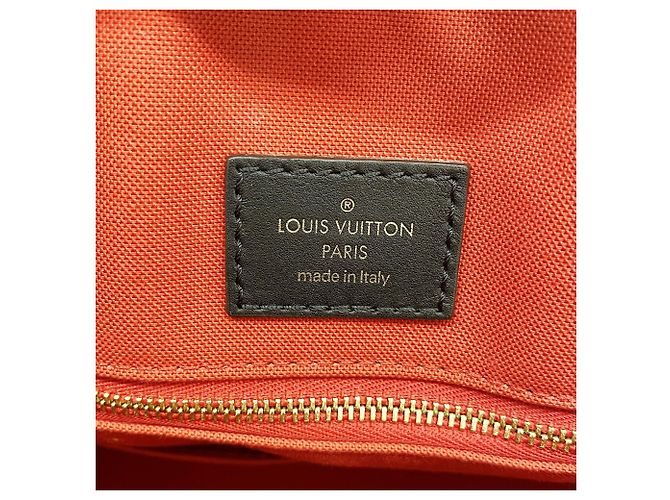 Borsa Tote Louis Vuitton Monogram Reverse OnTheGo GM Marrone - vista 5