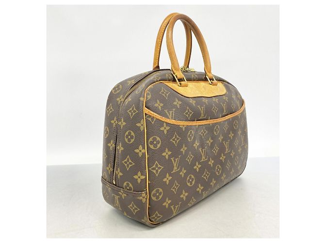 Borsa Louis Vuitton Monogram Deauville Marrone - vista 2