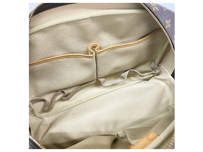 Borsa Louis Vuitton Monogram Deauville Marrone - vista 4