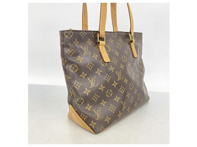 Borsa Tote Cabas Piano Monogram Louis Vuitton Marrone - vista 2