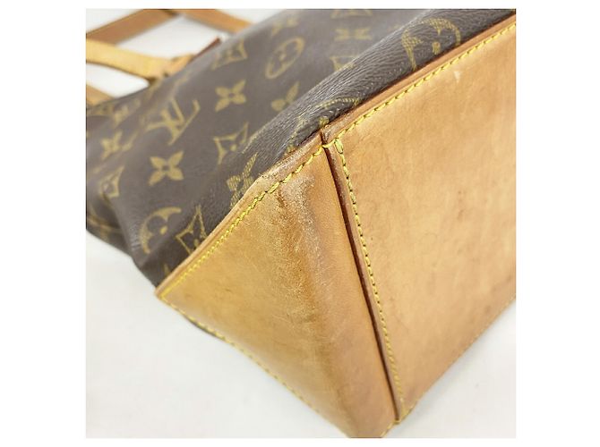 Borsa Tote Cabas Piano Monogram Louis Vuitton Marrone - vista 9