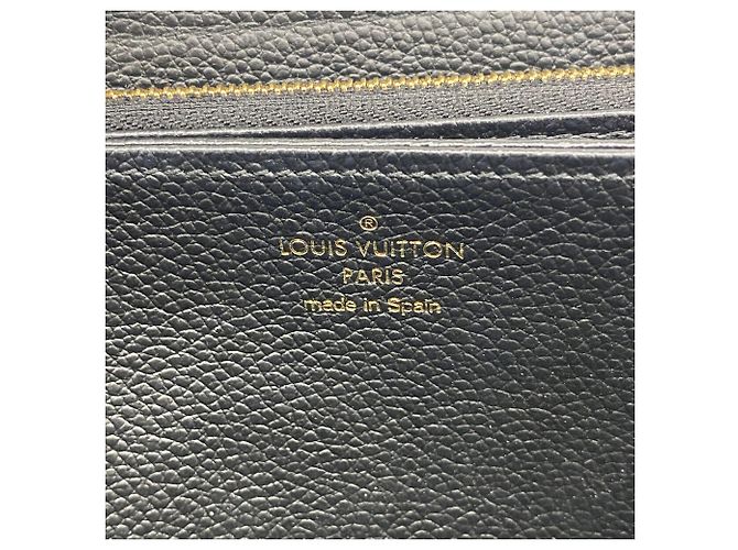Louis Vuitton Monogram Empreinte Zippy Wallet Schwarz - Ansicht 4