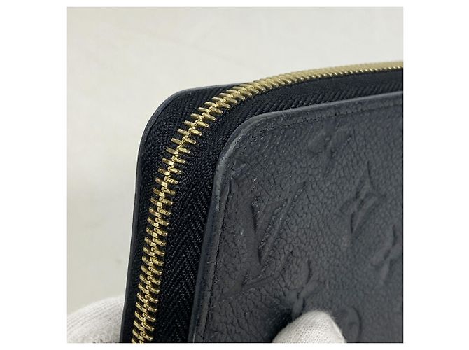 Louis Vuitton Monogram Empreinte Zippy Wallet Schwarz - Ansicht 6