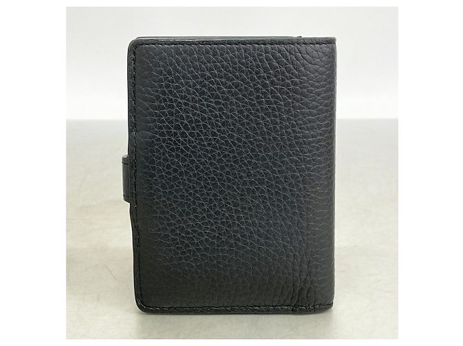 Louis Vuitton LV Vertical Wallet Compact M81561 Noir Nero - vista 8