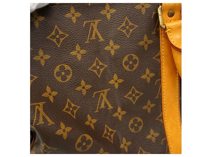Louis Vuitton Boston Monogram Keepall 55 Marrone - vista 10