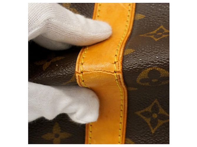 Louis Vuitton Boston Monogram Keepall 55 Marrone - vista 7