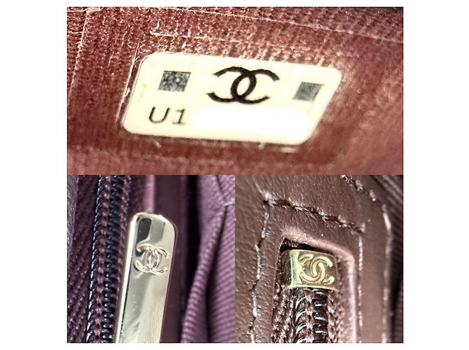 Borsa a tracolla Chanel Matelassé con patta da donna Nero Bianco - vista 7