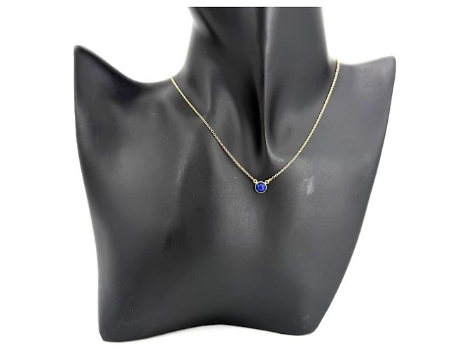 Collana Tiffany & Co. Color by the Yard da donna Bianco Blu Giallo - vista 4