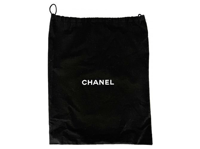 Borsa a Tracolla Chanel Boy Camera Nero Bianco - vista 9