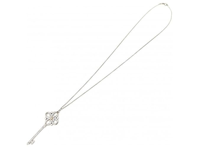 Collana Chiave Victoria Tiffany & Co. Rosa Bianco Giallo - vista 7