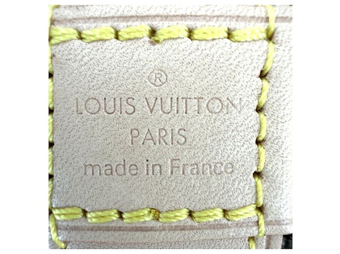 Borsa a mano Louis Vuitton Alma BB da donna Marrone Bianco Monogramma - vista 5