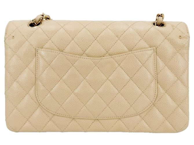 Borsa a tracolla Chanel Matelassé 25 Beige D'oro - vista 2
