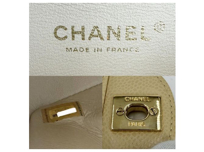 Borsa a tracolla Chanel Matelassé 25 Beige D'oro - vista 6