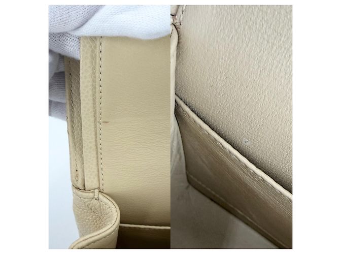 Borsa a tracolla Chanel Matelassé 25 Beige D'oro - vista 8