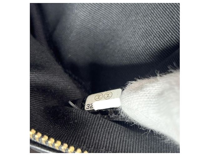 Mini borsa Chanel Matelassé Nero Bianco - vista 6