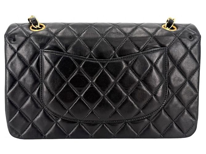 Borsa a tracolla Chanel Matelassé 25 Nero - vista 2