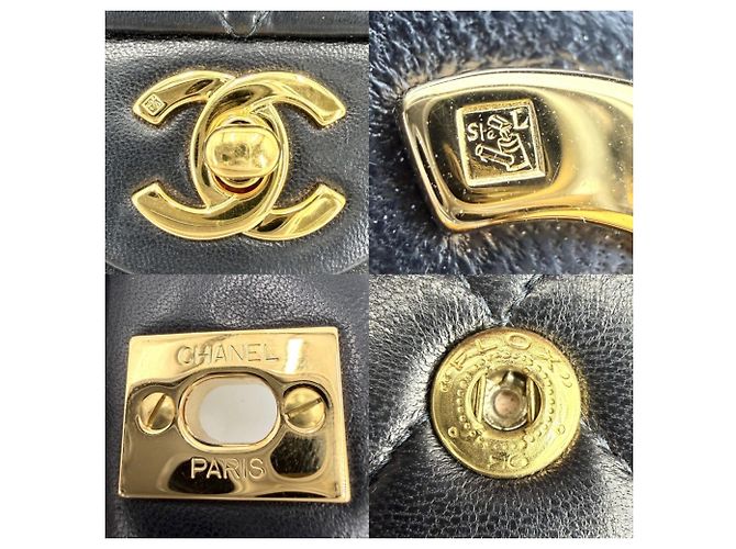 Borsa a tracolla Chanel Matelassé 25 Nero - vista 5