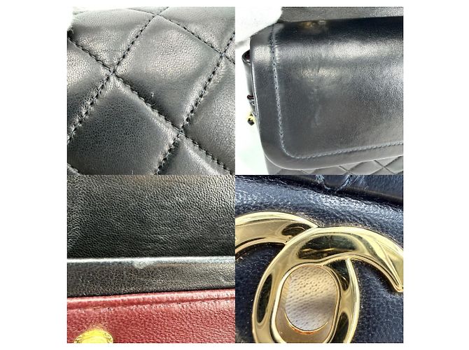 Borsa a tracolla Chanel Matelassé 25 Nero - vista 7
