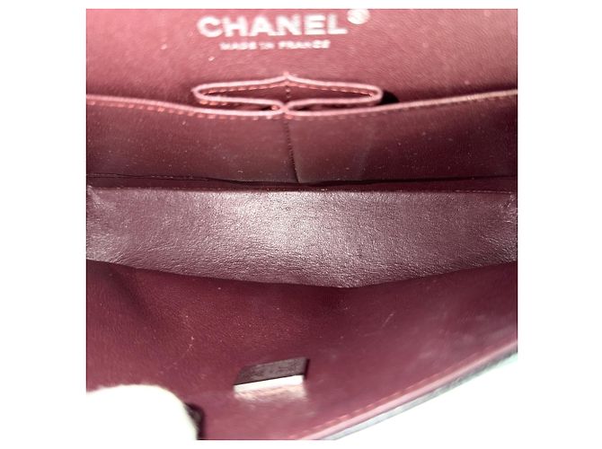 Borsa a tracolla Chanel Matelassé 23 Nero Bianco - vista 5