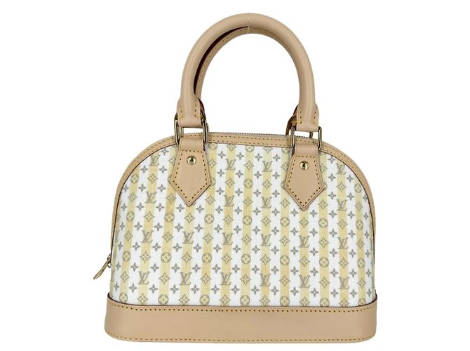 Borsa Louis Vuitton Women's Resort Alma BB Bianco Beige Monogramma - vista 2