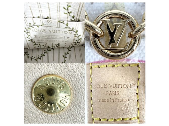 Borsa Louis Vuitton Women's Resort Alma BB Bianco Beige Monogramma - vista 5