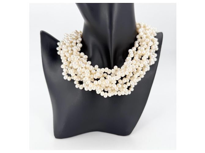 Collana Torsade Paloma Picasso di Tiffany & Co. Bianco Giallo - vista 2