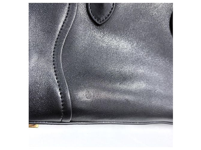 Céline Borsa Celine Little Luggage da donna Nero Bianco - vista 6