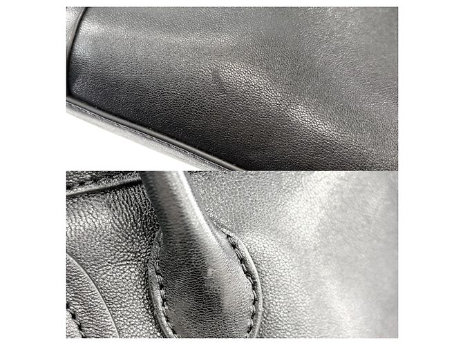 Céline Borsa Celine Little Luggage da donna Nero Bianco - vista 7