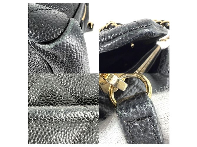 Borsa Tote con catena Matelassé da donna Chanel Nero Bianco - vista 6