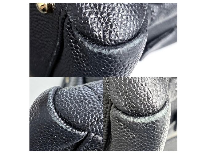 Borsa Tote con catena Matelassé da donna Chanel Nero Bianco - vista 7