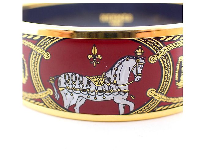 Hermès Bracciale Hermes Enamel GM Horse - vista 4