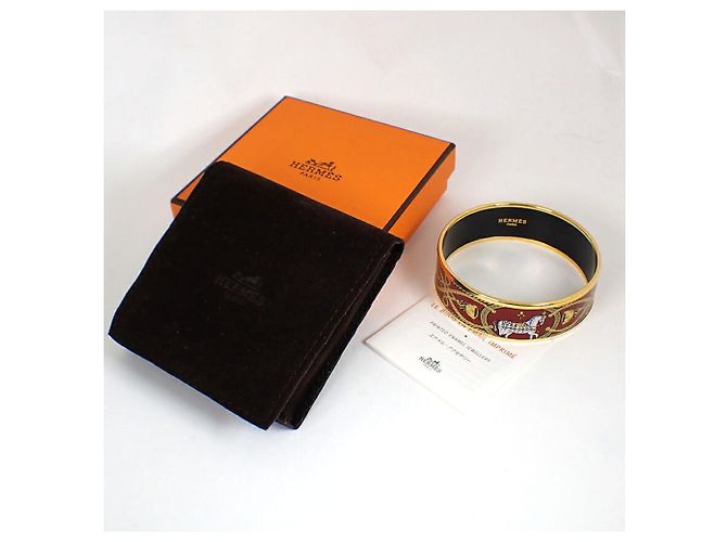 Hermès Bracciale Hermes Enamel GM Horse - vista 7