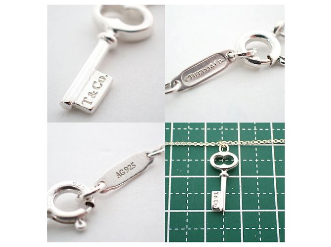Collana con pendente Tiffany & Co. 925 Key Motif - vista 10