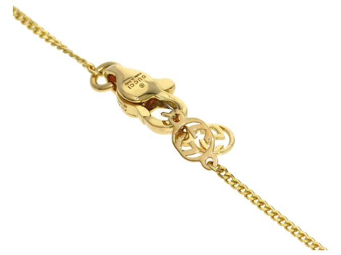 Pulseira Gucci com pingente de estrela entrelaçada e diamantes - vista 4