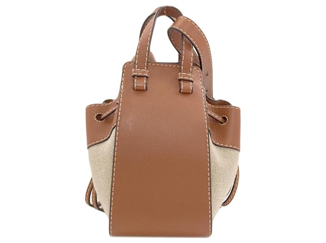 Borsa 2-Way Loewe Hammock Mini Marrone - vista 2