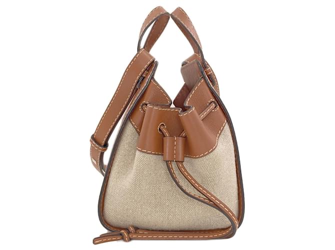 Borsa 2-Way Loewe Hammock Mini Marrone - vista 3
