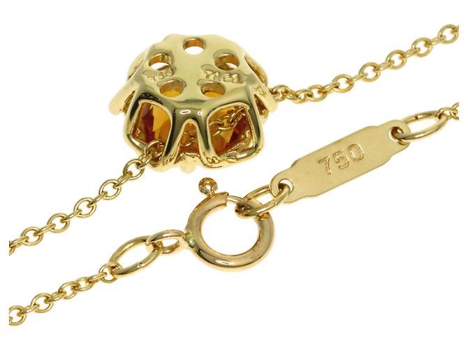 Collana Tiffany & Co. in citrino e oro giallo 18K - vista 2