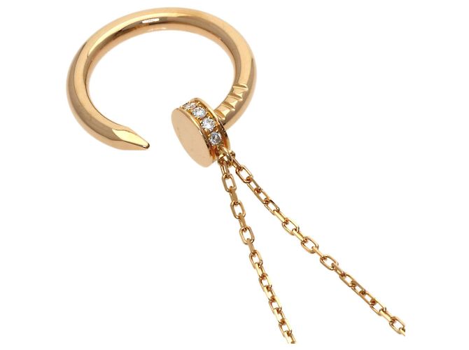Colar Cartier Juste un Clou Diamantes em Ouro Rosa 18K - vista 2