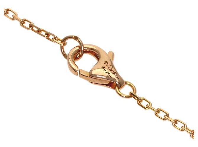 Colar Cartier Juste un Clou Diamantes em Ouro Rosa 18K - vista 4