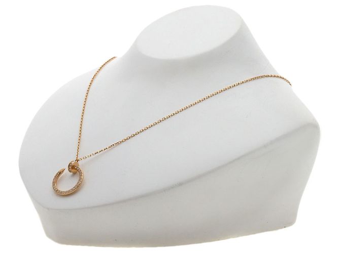 Colar Cartier Juste un Clou Diamantes em Ouro Rosa 18K - vista 5