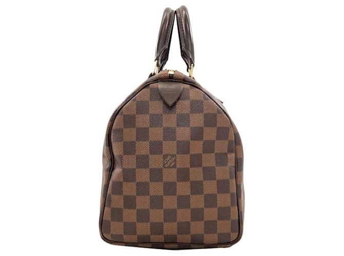 Borsa Louis Vuitton Speedy 30 Damier ebene - vista 3