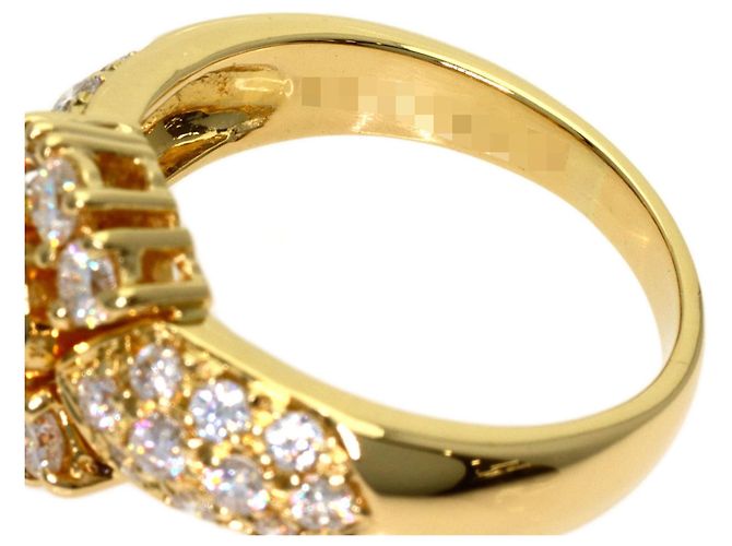 Boucheron Vintage Smaragd-Diamantring - Ansicht 5
